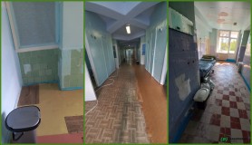 FOTO // Condiții inumane în spitalul din Bălți: O căldare cu capac în loc de WC, apă rece, pereți cu tencuiala roasă și frig